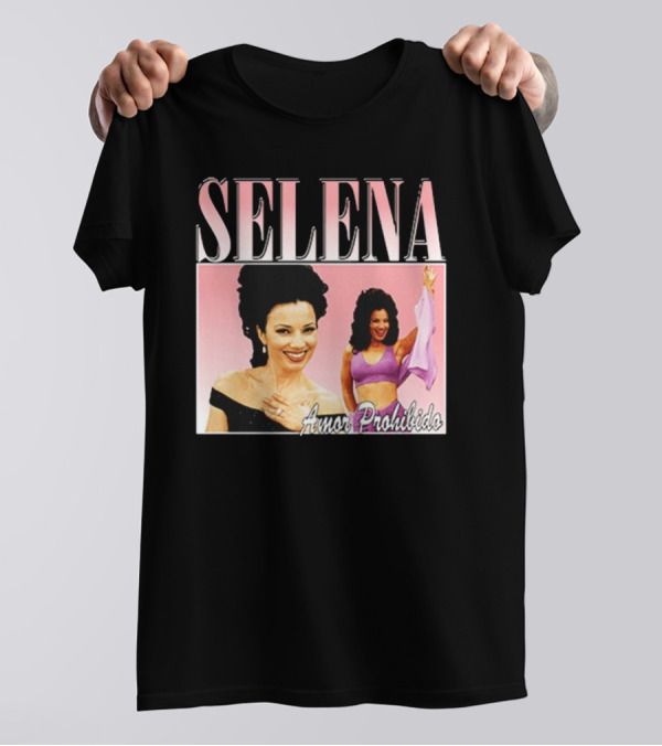 SELENA Amor Prohibido Vintage Style Retro Fashion T-Shirt