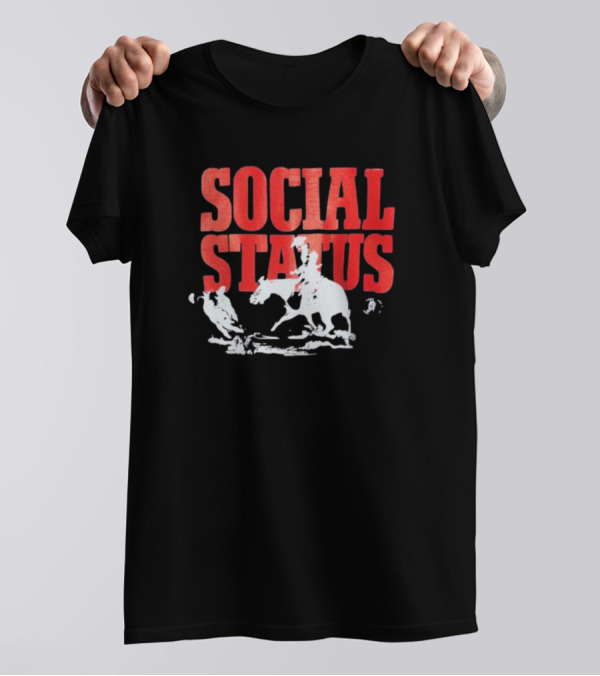 Social Status Cowboy Western T-Shirt