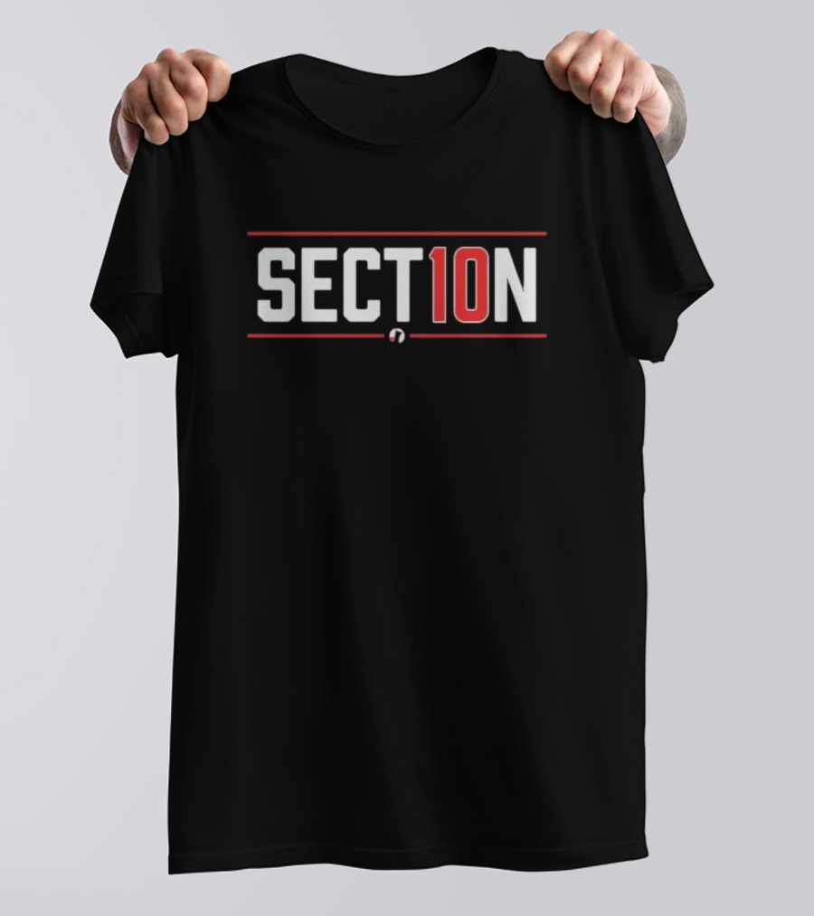 SECT10N Wordmark Baseball T-Shirt
