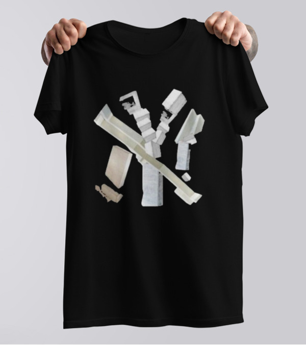 New York Bricks Urban Abstraction Iconic T-Shirt