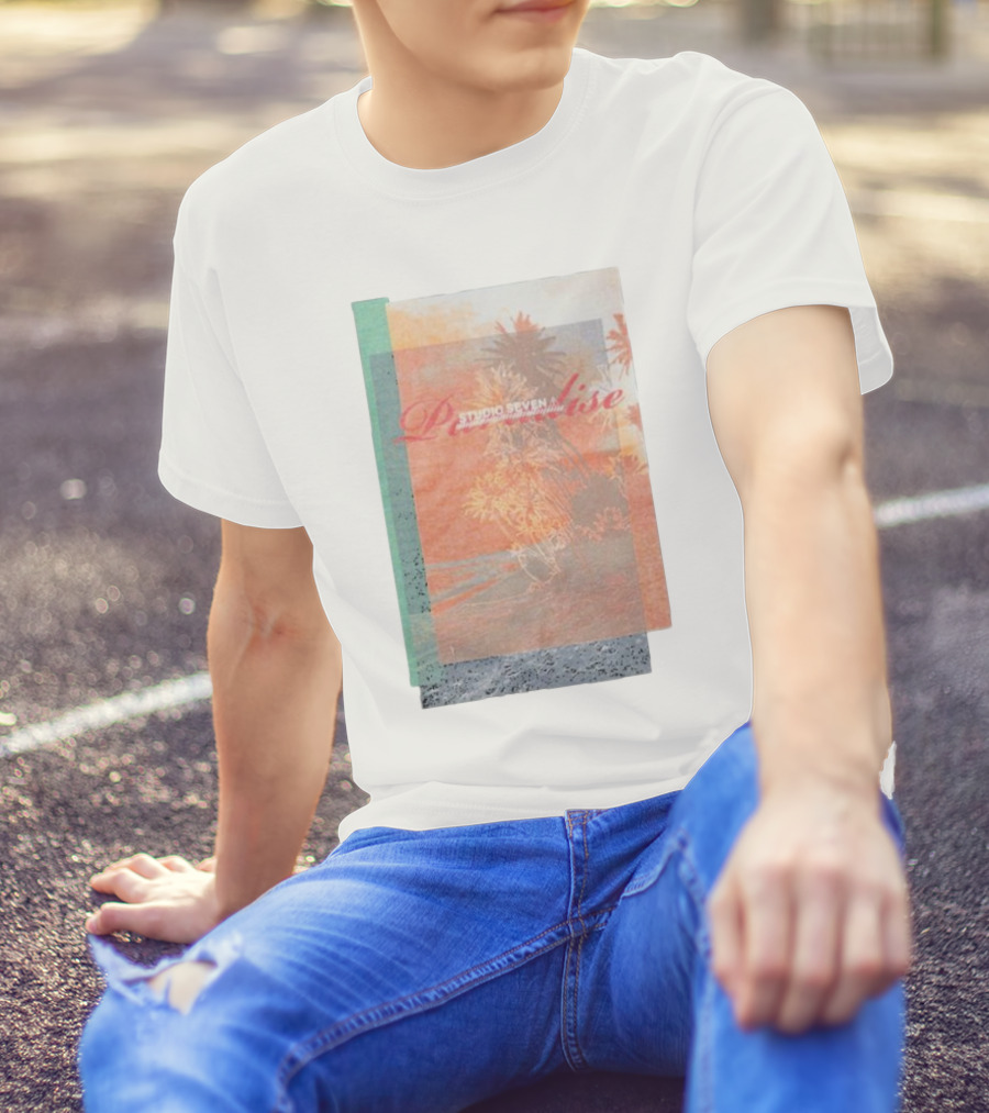 Paradise Studio Seven Tropical Overlay T-Shirt
