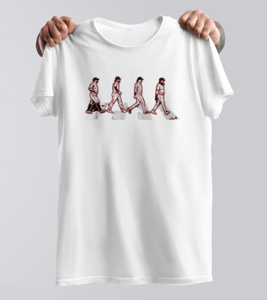 Philadelphia Baseball London Series Abbey Road Players T-Shirt