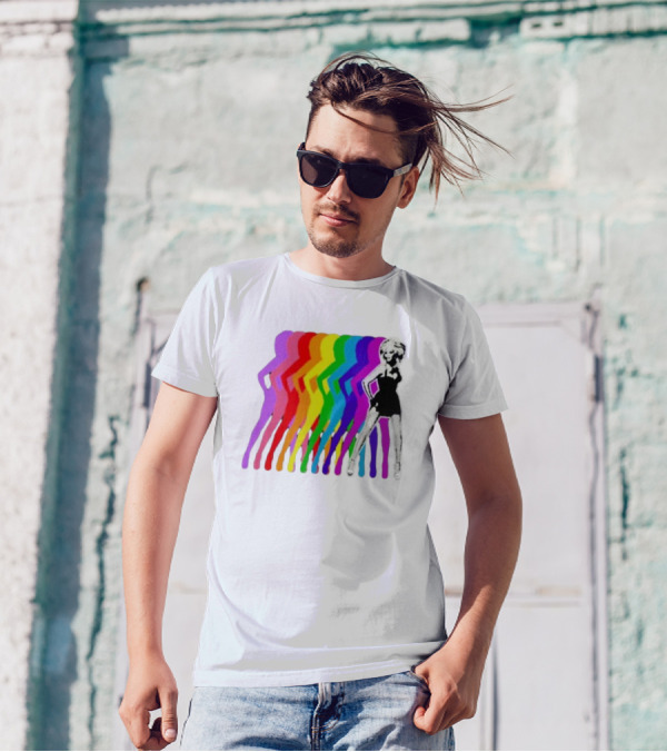 Rupaul Rainbow Pride Shadow T-Shirt