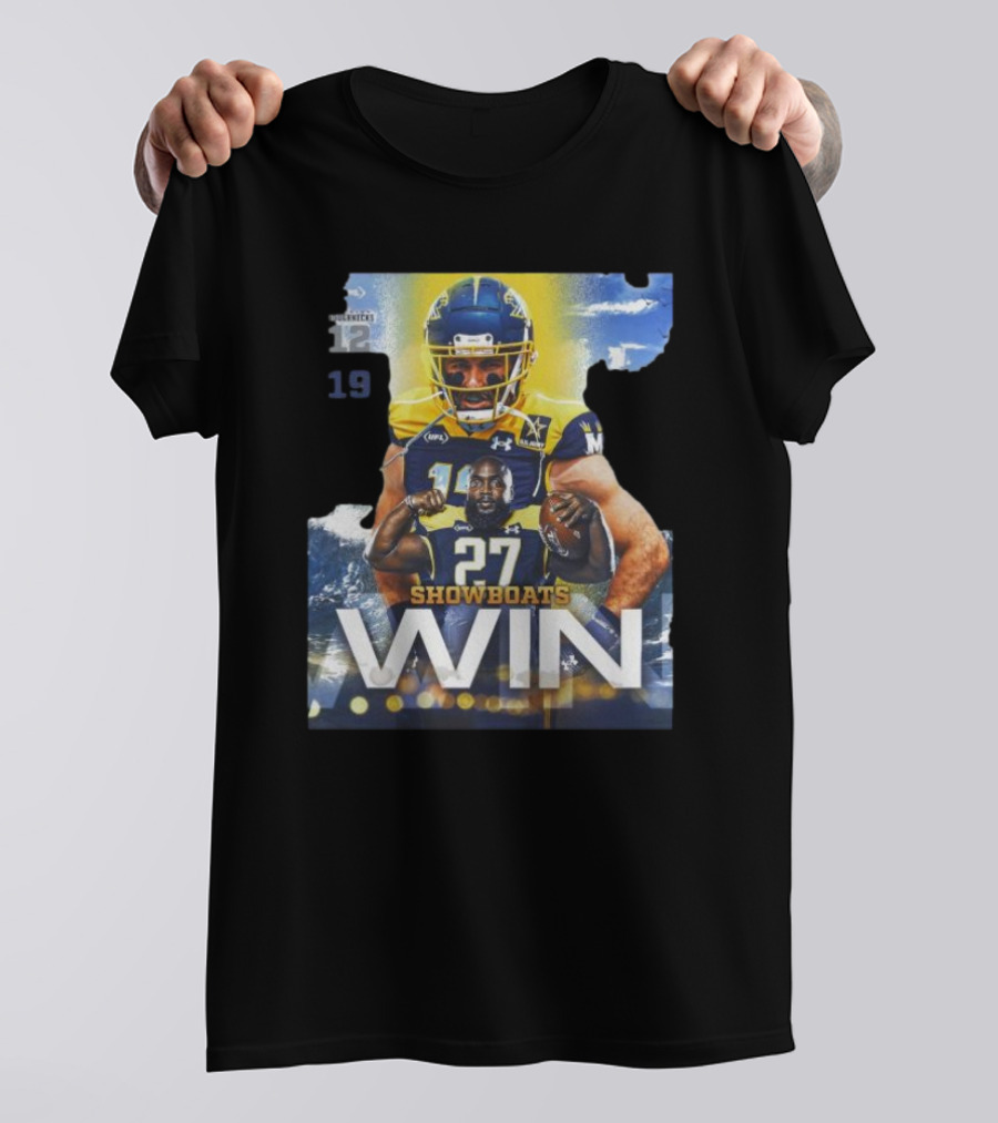 Showboats Win First Overall Draft Pick 12 19 T-Shirt