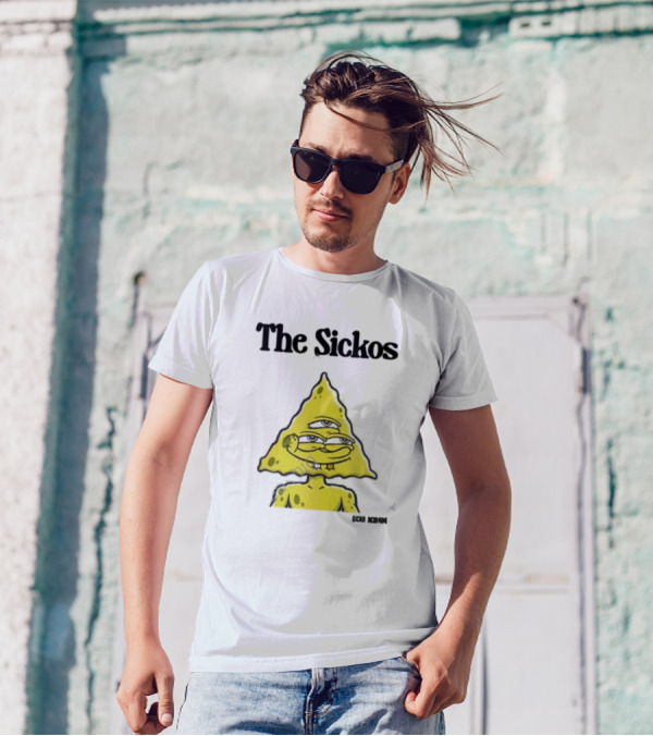 The Sickos Sponge Triangle Character T-Shirt