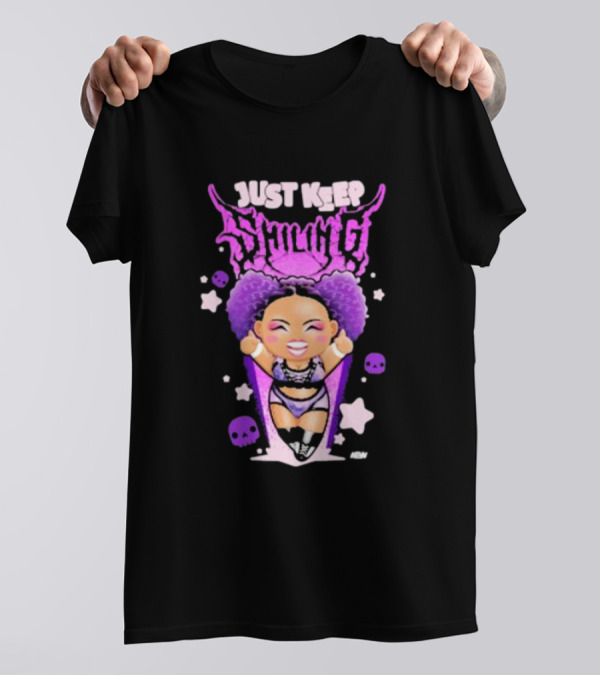 Just Keep Smiling Willow Nightingale Chibi T-Shirt