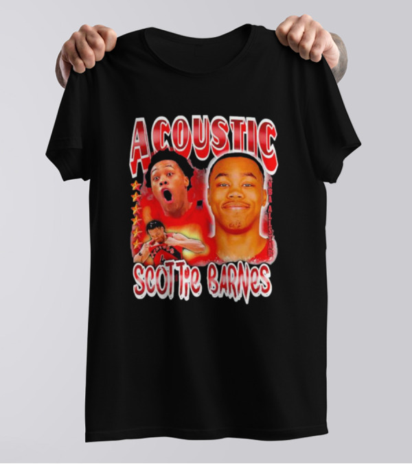 Acoustic Scottie Barnes NBA All-Star Raptors T-Shirt
