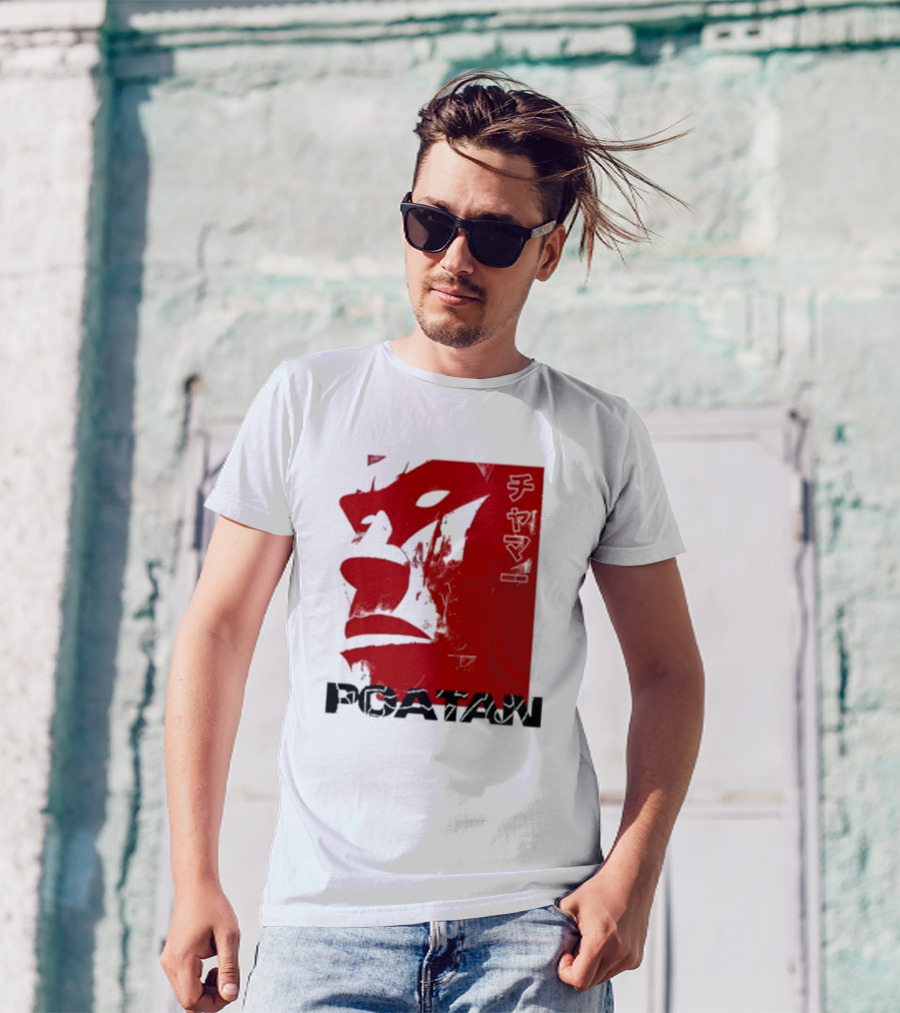Alex Pereira Poatan Red Mask T-Shirt