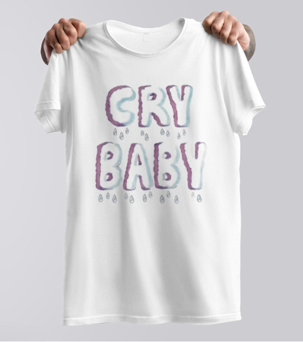 Melanie Martinez Cry Baby Raindrop Clouds T-Shirt