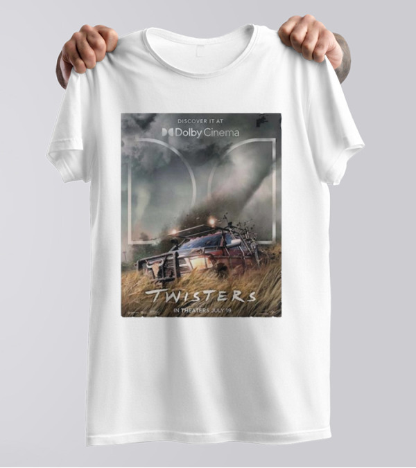 Twisters In Dolby Cinema In Theaters July 19 T-Shirt
