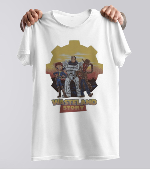 Wasteland Story Cooper Howard Lucy Fallout Shelter T-Shirt