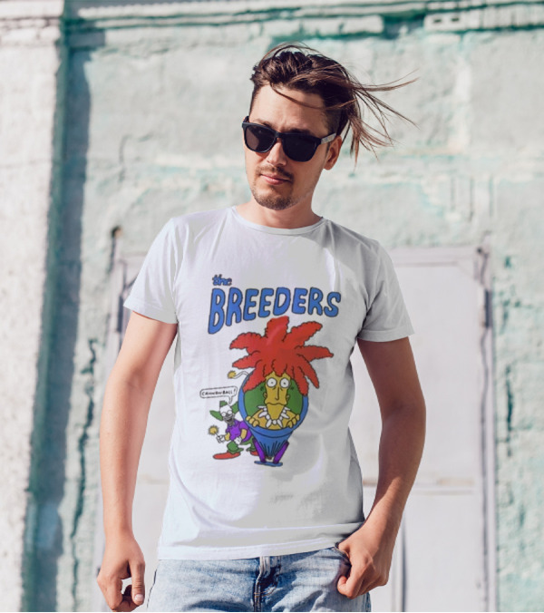 The Breeders Last Splash Cartoon Character T-Shirt