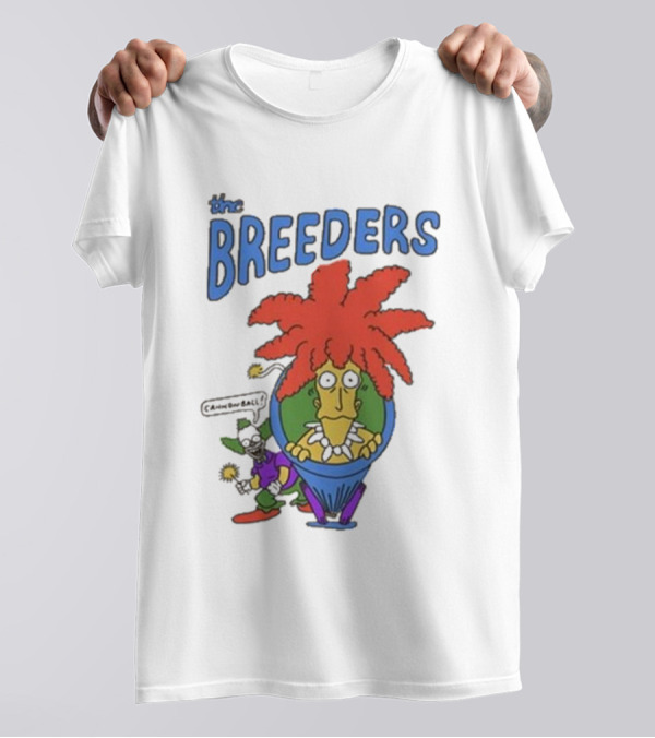The Breeders Last Splash Cartoon Character T-Shirt