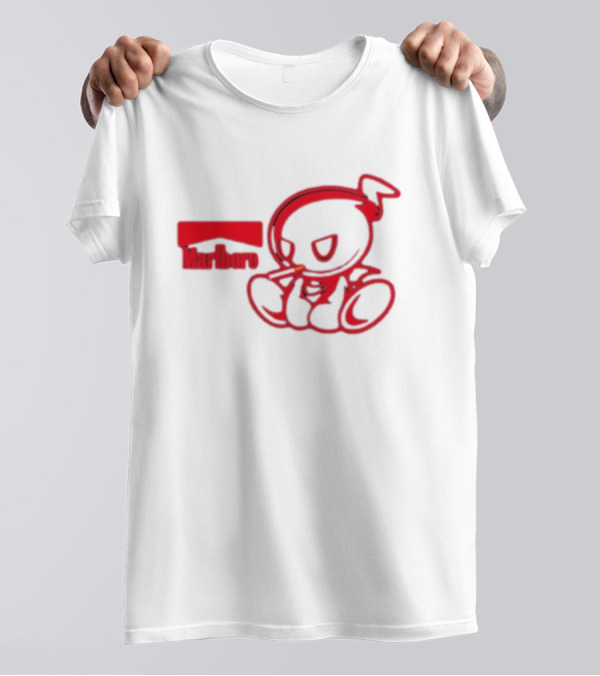 Marlboro Chao Smoking Red Character T-Shirt