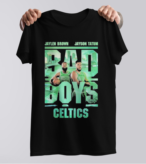 Jaylen Brown Jayson Tatum Bad Boys Celtics T-Shirt