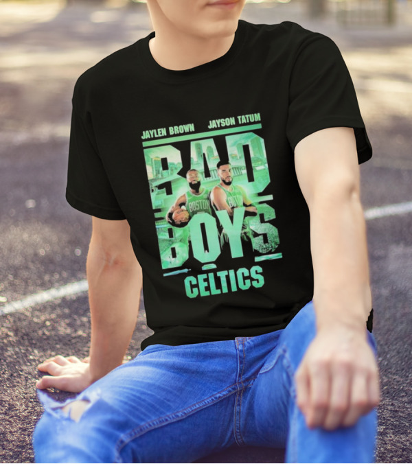 Jaylen Brown Jayson Tatum Bad Boys Celtics T-Shirt