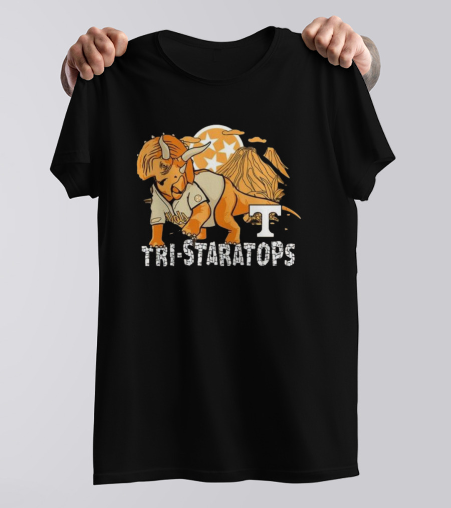 Tri-staratops Omavols Baseball Tennessee Mountain Stars T-Shirt