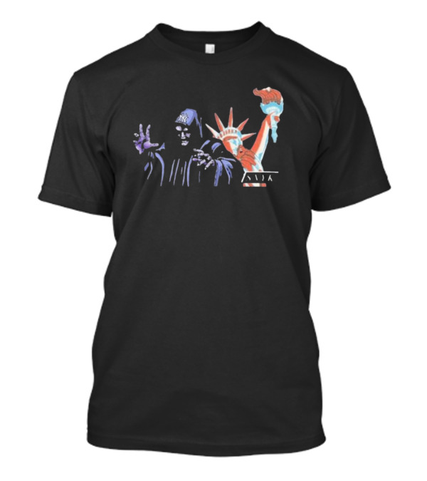 Yankee Evil Empire Pod Dark Side Liberty NY Yankees Star Wars Mashup T-Shirt