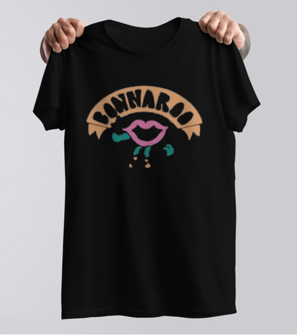 Bonnaroo Lip Peace Sign T-Shirt