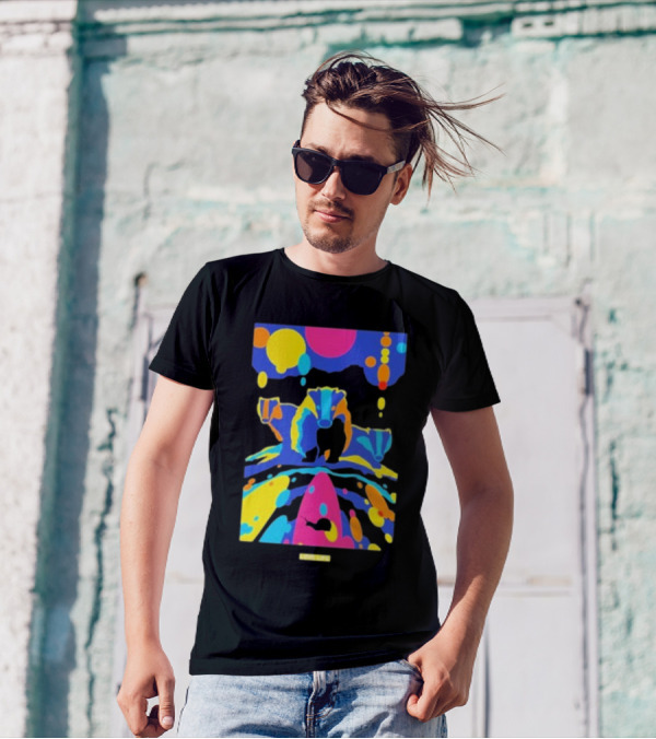 Chris Packham Badgers Glow In The Dark Colorful Wildlife T-Shirt