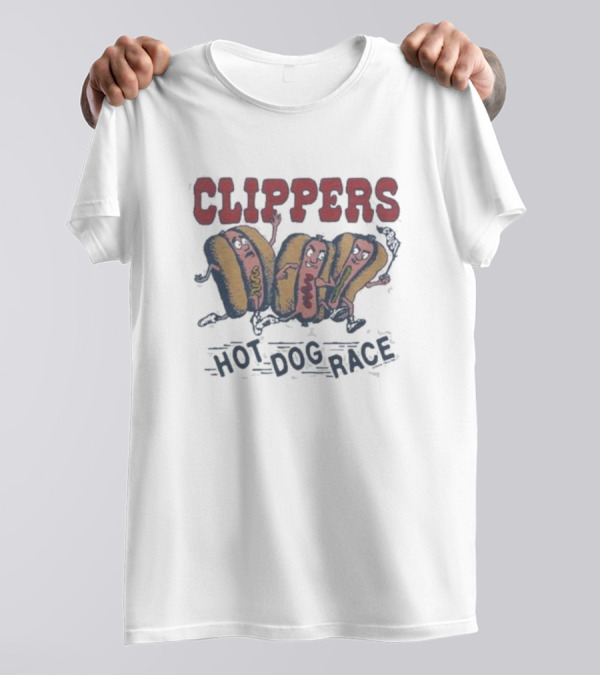 CLIPPERS HOT DOG RACE T-Shirt