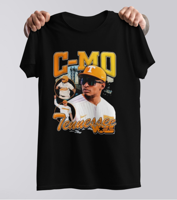 C-MO Tennessee Vols Baseball Vintage T-Shirt