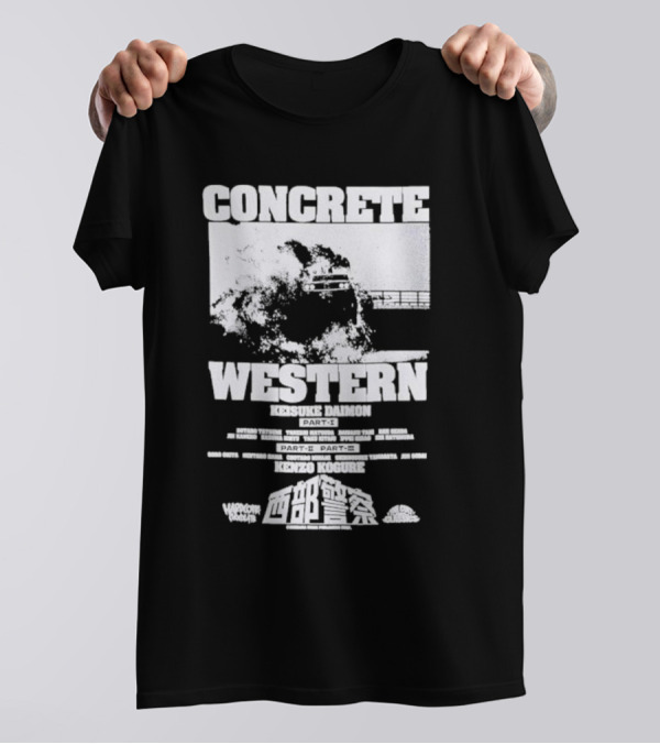 CONCRETE WESTERN KEISUKE DAIMON PART-I KENZO KOGURE DETECTION TRAINING STRATEGIES SHOWDOWN PART-II GOGO BOATS MOTORIZED SKATEBOARDS JET CYCLE DANGER T-Shirt