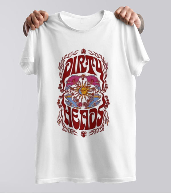 Dirty Heads Psychedelic Sun And Animals T-Shirt
