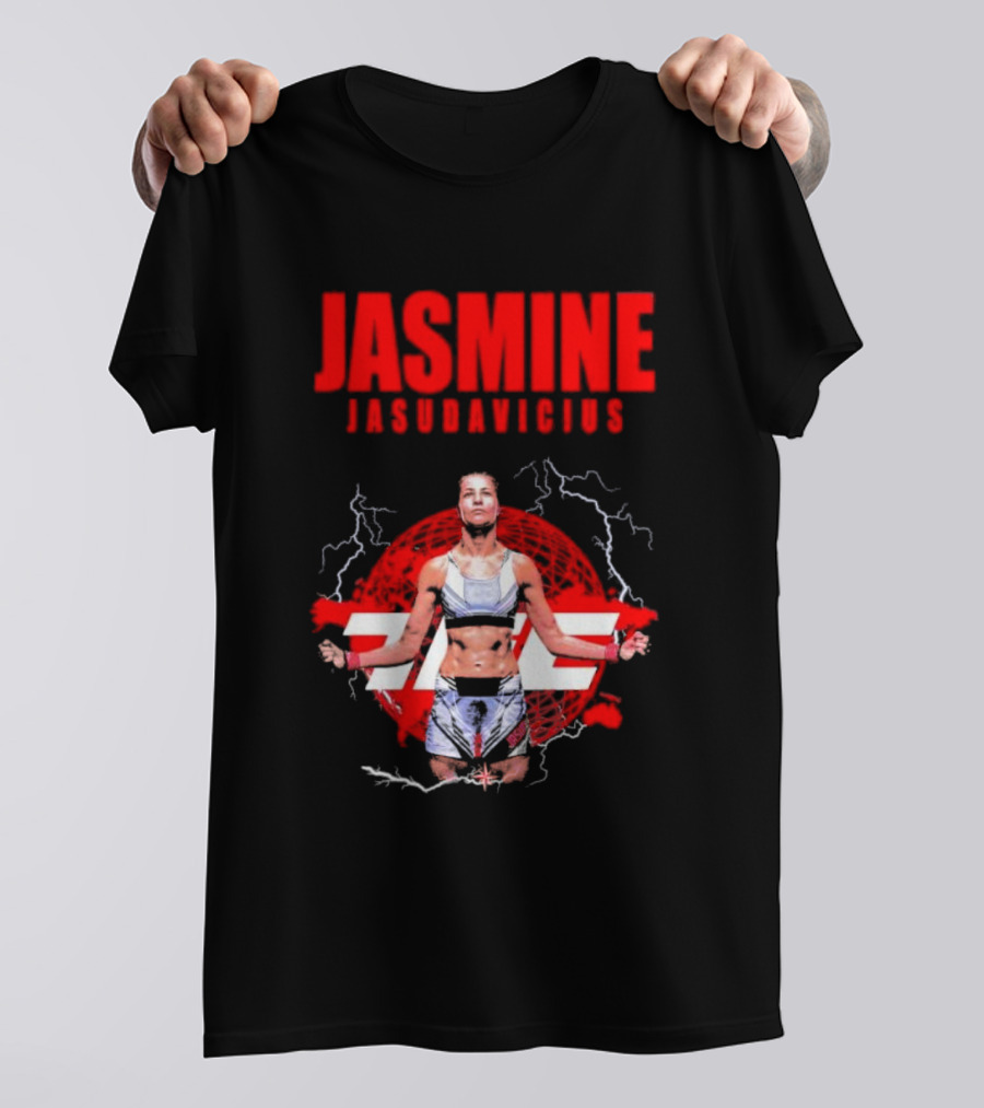 Jasmine Jasudavicius UFC Fighter Supporter MMA Champion T-Shirt