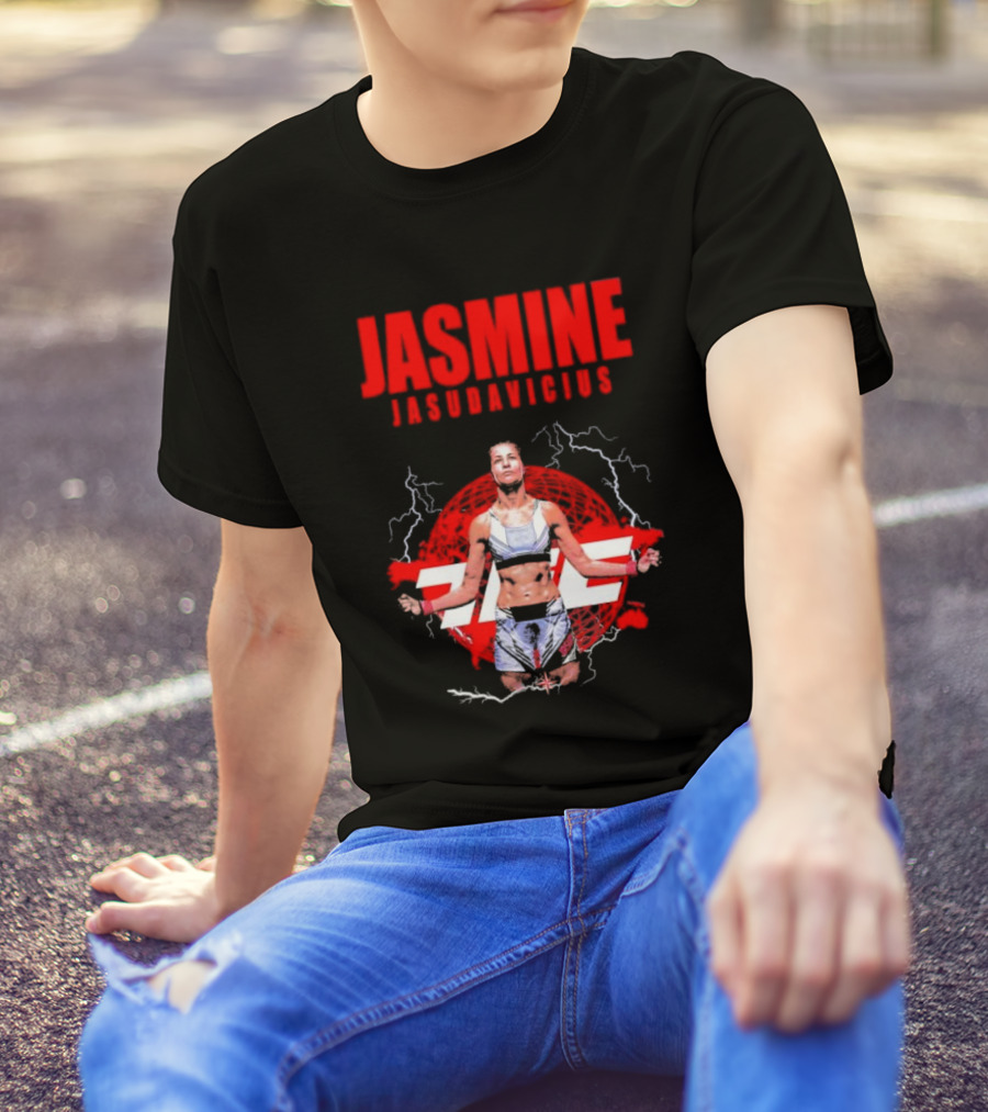 Jasmine Jasudavicius UFC Fighter Supporter MMA Champion T-Shirt