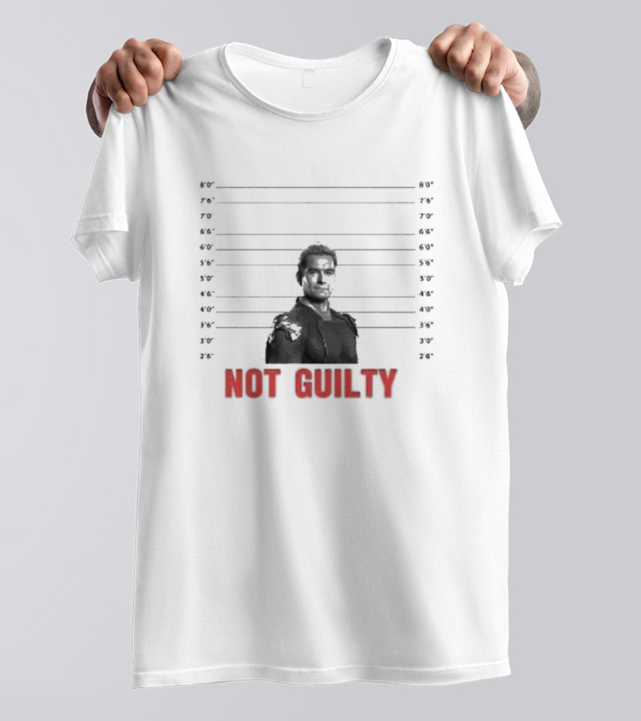 Homelander Not Guilty Mugshot T-Shirt