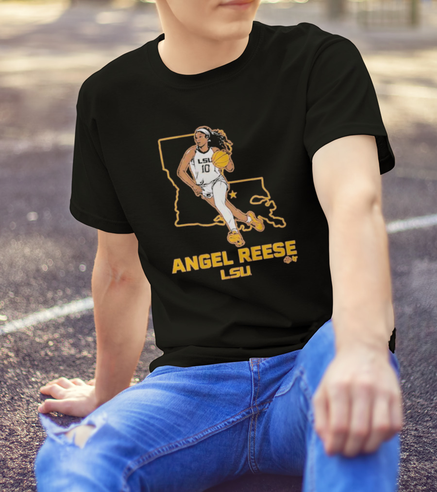 Angel Reese LSU Basketball Star Louisiana State T-Shirt