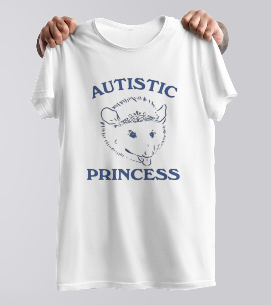 Slippywild Autistic Princess Possum Tiara T-Shirt