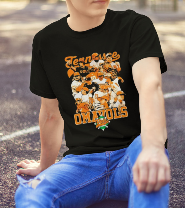 Tennessee Omavols Vols Baseball Team Players T-Shirt