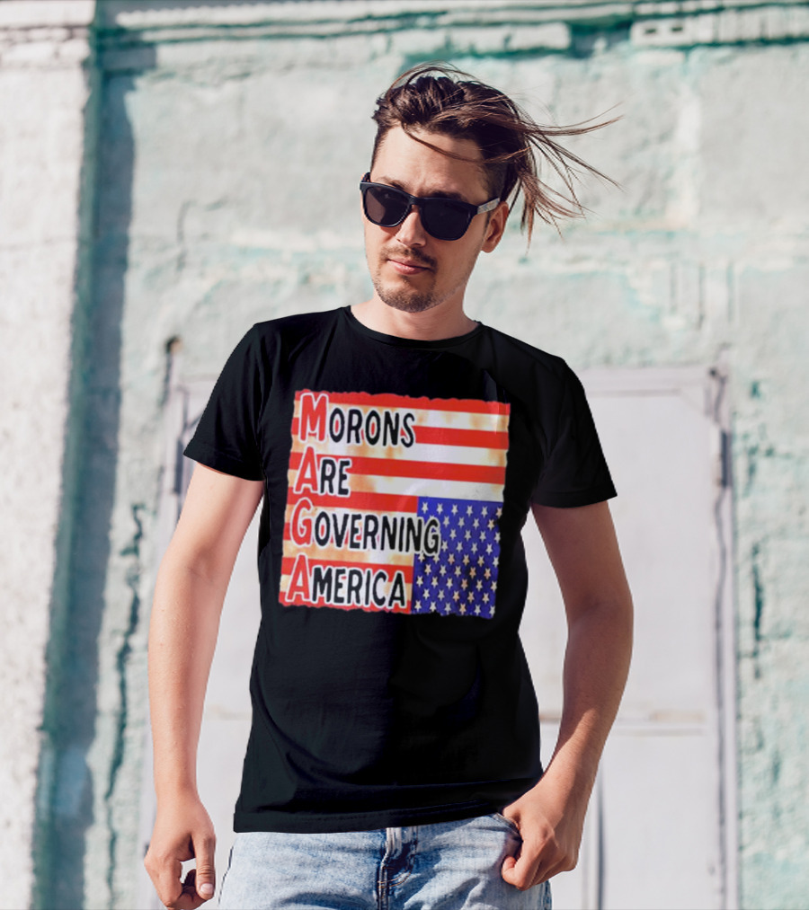 Morons Are Governing America MAGA T-Shirt