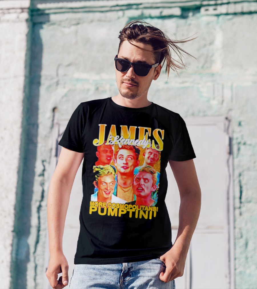 James Kennedy More Cosmopolitans Pumptini Vintage T-Shirt