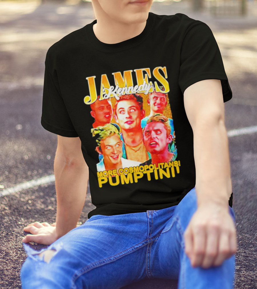 James Kennedy More Cosmopolitans Pumptini Vintage T-Shirt