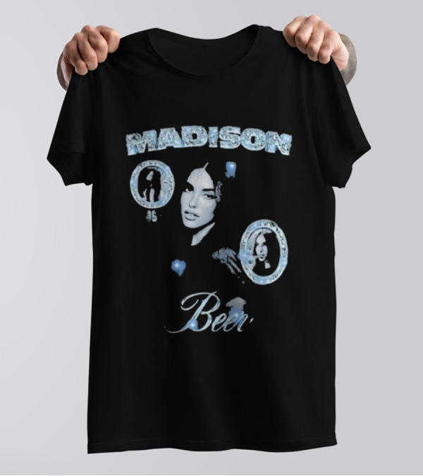 Madison Beer 95 Blue Gem Portraits T-Shirt