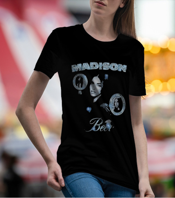 Madison Beer 95 Blue Gem Portraits T-Shirt