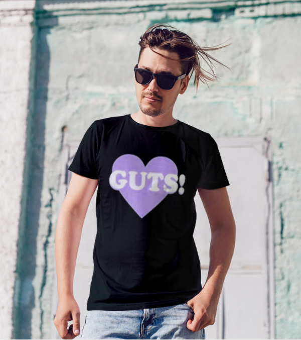 Noufa Saw Liv Guts Purple Heart GUTS T-Shirt