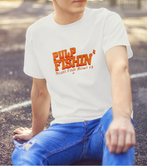 Pulp Fishin Scott Fish Bowl 14 T-Shirt