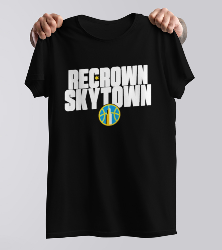 Recrown Skytown Basketball Skyline Star T-Shirt