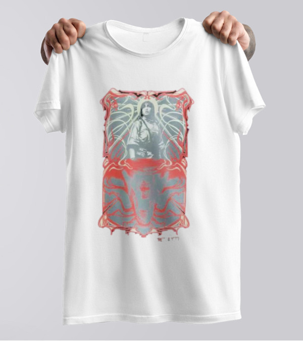 Star Wars The Acolyte Red And Silver Character T-Shirt