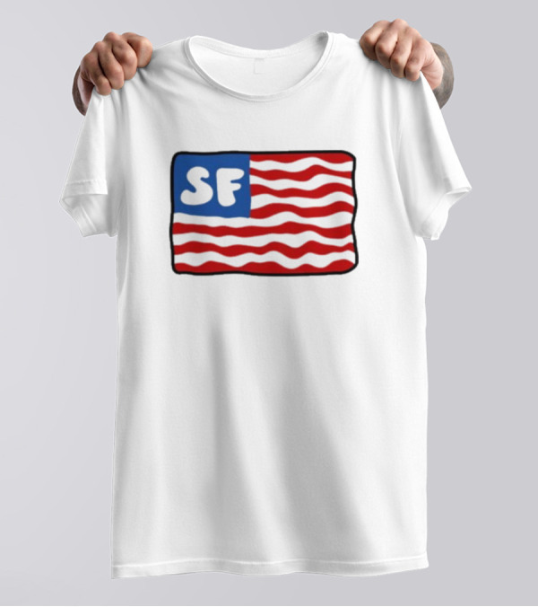 Starfit Americana SF USA Flag T-Shirt