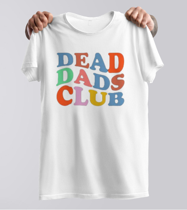 Wenshmoople Multicolored Dead Dads Club T-Shirt