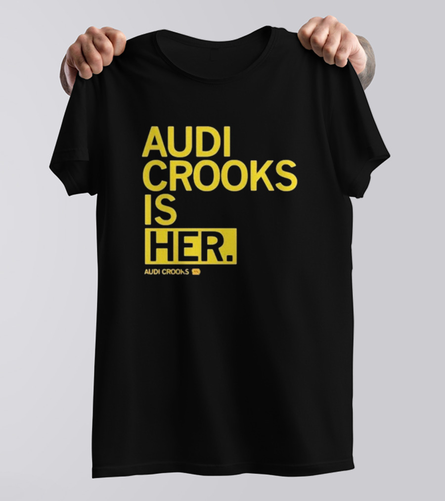 Audi Crooks Is Her Basketball Star Empowerment T-Shirt