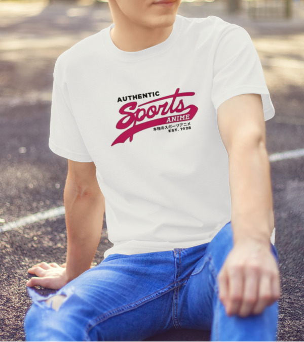 Authentic Sports Anime Est 1928 T-Shirt