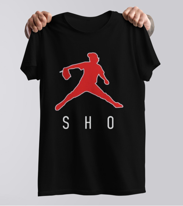 Be Like Mike SHO Red Jumpman Pitcher T-Shirt