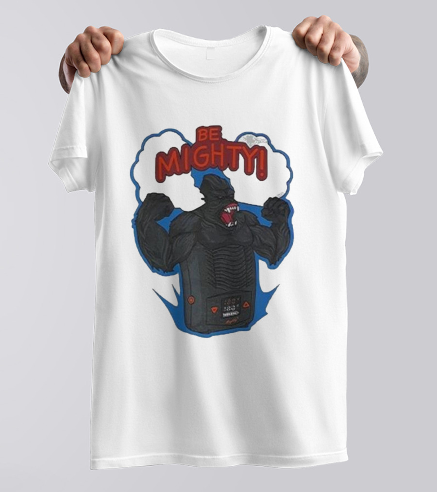 Be Mighty Monster Creature Inspired By Kaiju And Electronics T-Shirt