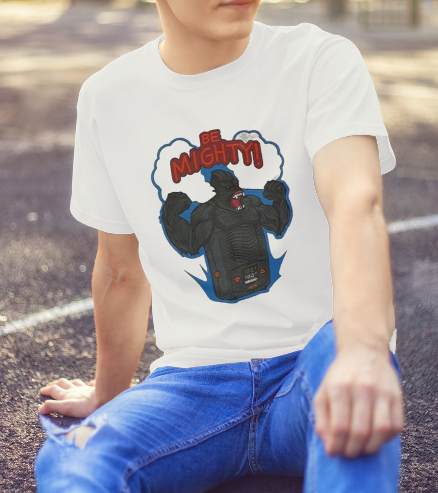 Be Mighty Monster Creature Inspired By Kaiju And Electronics T-Shirt